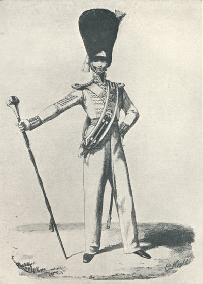 17th Regiment, Drum Major by Maxim Gauci