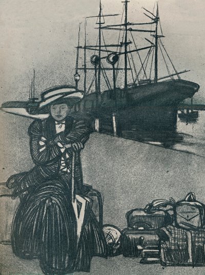 The Traveler, c1920-1923 by Maxime Pierre Jules Dethomas