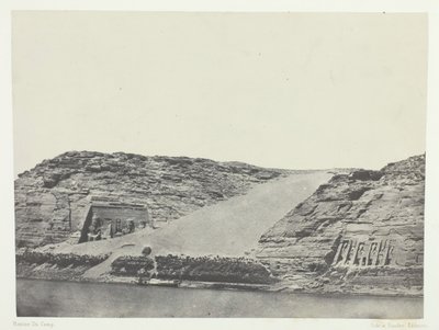 Ibsamboul, Les Deux Spéos, Nubia by Maxime Du Camp