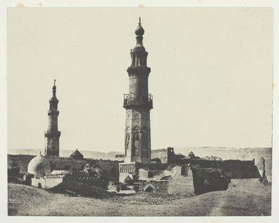 Mosque of Aly-Bey, Girgeh, Upper Egypt, 1849-51, printed 1852 by Maxime Du Camp