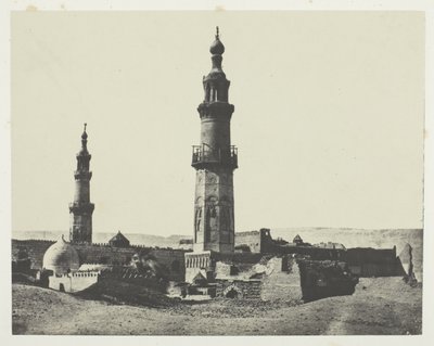 Mosque of Aly-Bey, Girgeh, Upper Egypt, plate 15 from the album "Egypt, Nubia, Palestine and Syria" (1852) by Maxime Du Camp