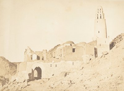 Mosquée de Belal, au Sud de Philae Rive Droite by Maxime Du Camp