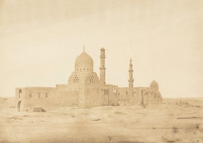 Mosque and Tomb of the Ayyubids, in Cairo, December 1849-January 1850 by Maxime Du Camp