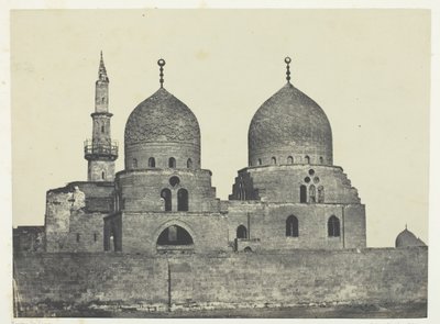 Mosque and Tomb of Sultan Kansou-el-Gouri, Cairo, 1849-51, printed 1852 by Maxime Du Camp
