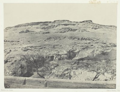 Necropolis of Ancient Lycopolis, Upper Egypt by Maxime Du Camp