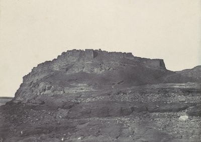 Nubia. Fortress of Ibrym Ancient Premmis. View Taken from the South, 1850 by Maxime Du Camp