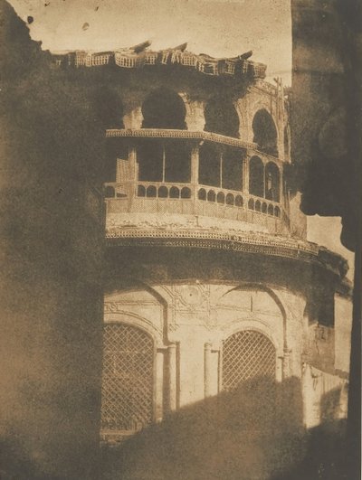 Sibyl ou Fontaine et Ecole de Souk-el-asr, au Kaire by Maxime Du Camp