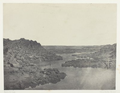 Departure from the First Cataract, Upper Egypt by Maxime Du Camp