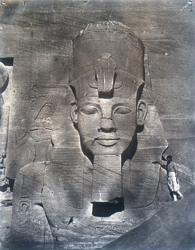 The Colossal Statue of Rameses II, 1852 by Maxime Du Camp