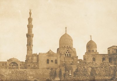Tomb of Sultan Qaitbay, in Cairo, December 1849-January 1850 by Maxime Du Camp