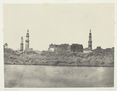General View, Girgeh, Upper Egypt by Maxime Du Camp
