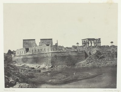 View Taken from the Southwest Corner, Philoe, Nubia by Maxime Du Camp