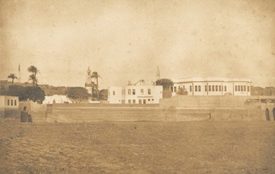 View of Syout - Palace of the Pasha, 1850 by Maxime Du Camp