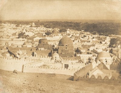 General View of the Cemetery of Siout by Maxime Du Camp