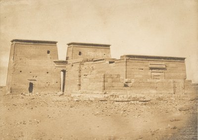 General View of the Temple of Dakkeh Pselcis, Taken from the North, April 5, 1850 by Maxime Du Camp