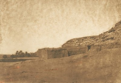 View Taken at the Village of Abou-hor Tropic of Cancer, April 1850 by Maxime Du Camp