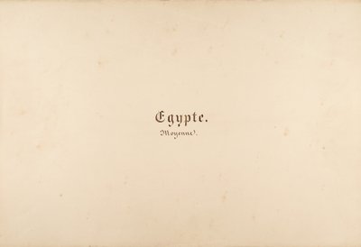 Egypt, Nubia, Syria: Landscapes and Monuments by Maxime Du Camp