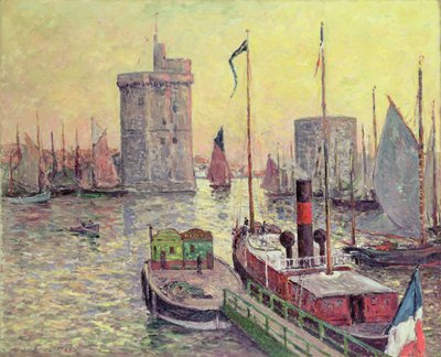 The Port of La Rochelle by Maxime Emile Louis Maufra