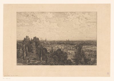 View of Cenon by Maxime François Antoine Lalanne