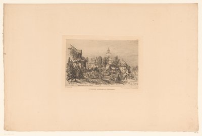 View of Trocadero by Maxime François Antoine Lalanne