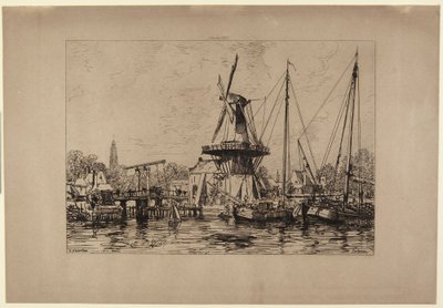 At Haarlem - 1877 by Maxime Lalanne