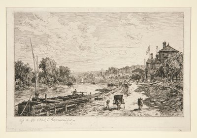 Shores of the Seine by Maxime Lalanne
