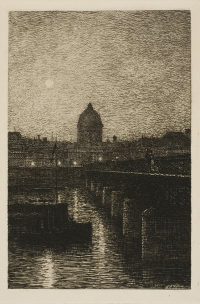 The Pont des Arts by Maxime Lalanne