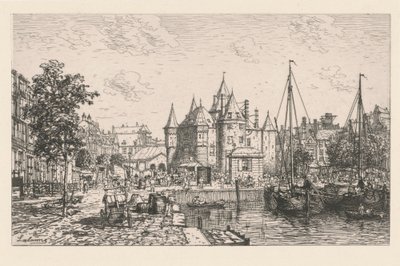 The Weighing House of Amsterdam by Maxime Lalanne