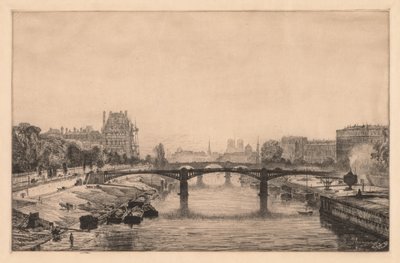 Paris, View from the Concorde Bridge by Maxime Lalanne