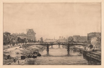 Paris, View from the Concorde Bridge by Maxime Lalanne