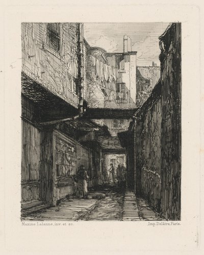 Passage de la Marmite, Paris by Maxime Lalanne