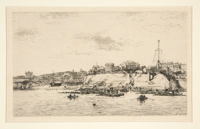 The La Plataine Bridge at Royan by Maxime Lalanne