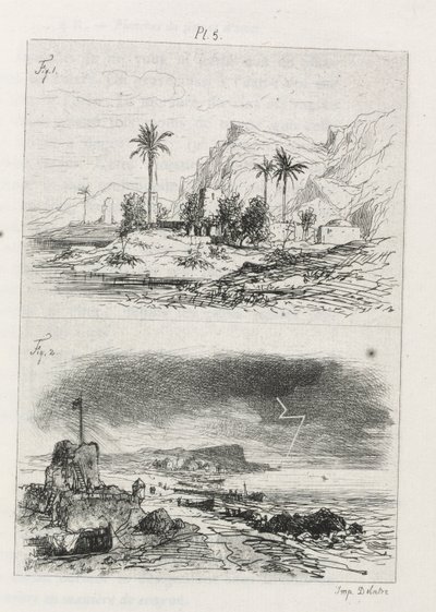 Treatise on Etching: Plate 5 by Maxime Lalanne