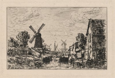 A Dutch Site (At Zaandam) by Maxime Lalanne