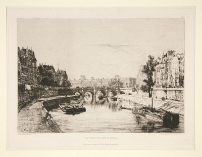 View Taken from Pont Saint-Michel by Maxime Lalanne