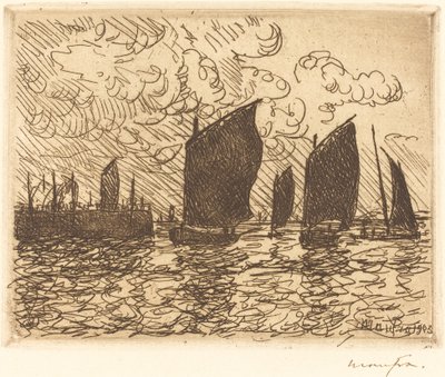 Return of the Boats by Maxime Maufra