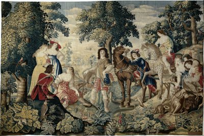 Rest in the Forest by Maximiliaan van der Gucht