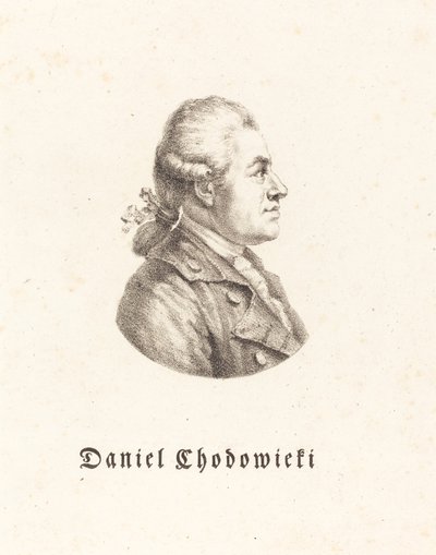 Daniel Chodowiecki by Maximilian Franck after Adrian Zingg