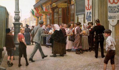 Anker Bread Sale in the 3rd District in Vienna by Maximilian Lenz