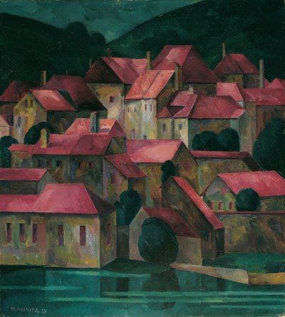 Red Roofs by Maximilian Reinitz