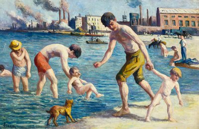 Bathers by Maximilien Luce