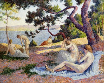Bathers at Saint Tropez by Maximilien Luce