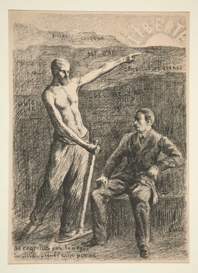 Tribute to Colonel Pecquart by Maximilien Luce