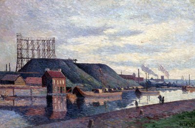 The Heaps of Sacred Madame by Maximilien Luce