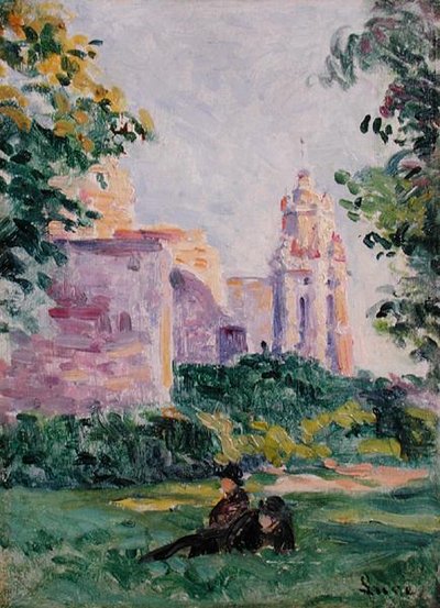 Resting in the Grass by Maximilien Luce