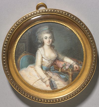 Portrait of a Woman, c.1780 by Maximilien Villers