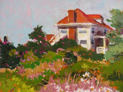 Colorful Garden House by Maxine Shore