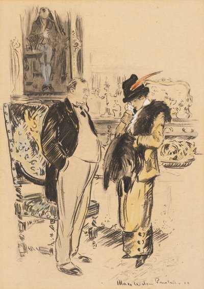 Woman and Man by May Wilson Preston