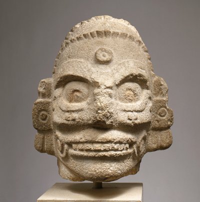 Head of a Rain God by Mayan