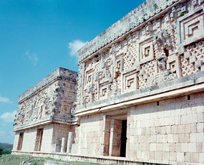 View of the Site of Uxmal by Mayan